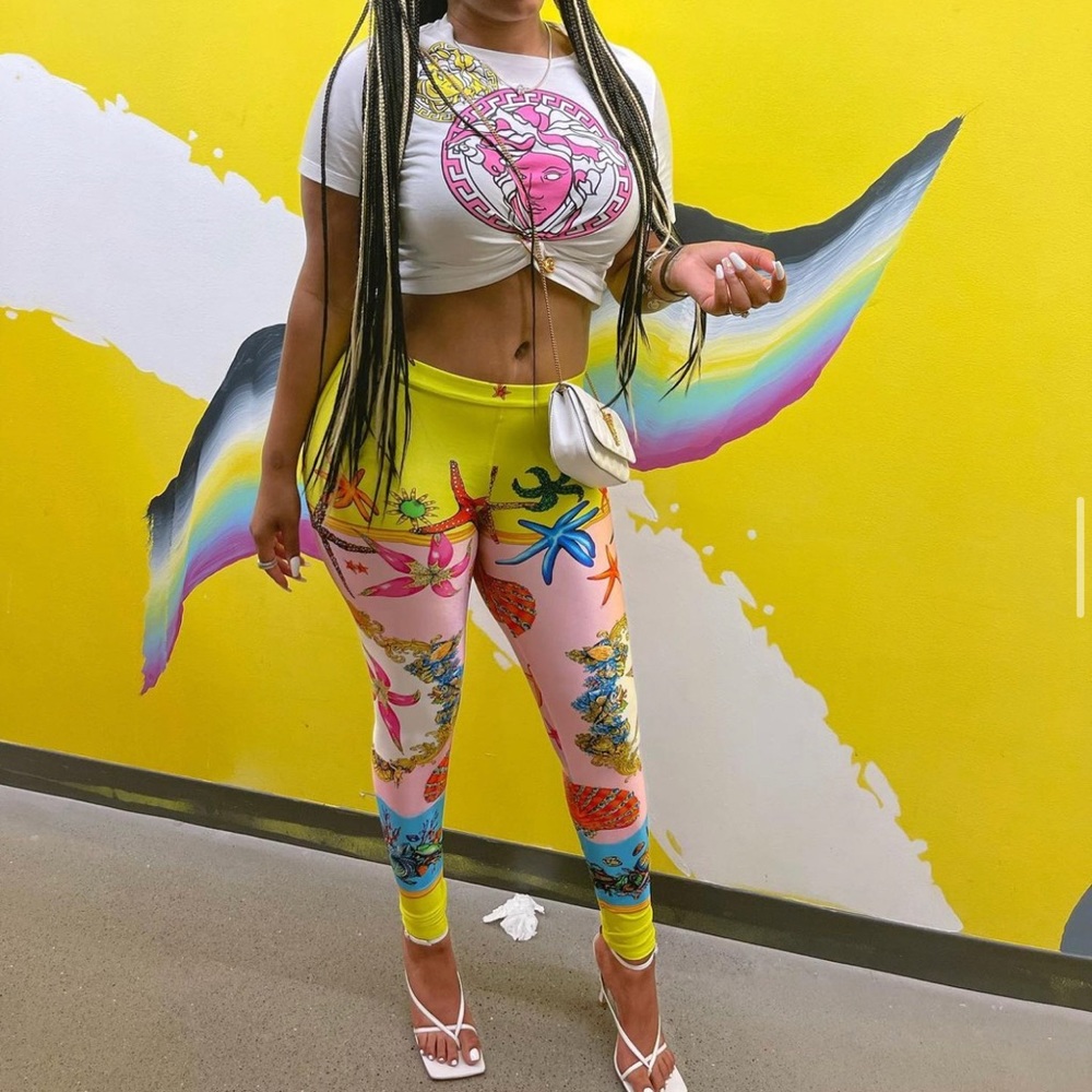 Versace Outfit (Tresor De La Mer Print)